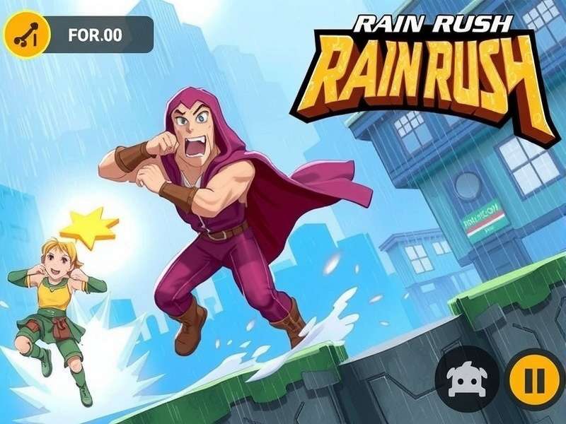 Rain Rush Character Design